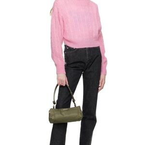 Ganni Black Straight Jeans